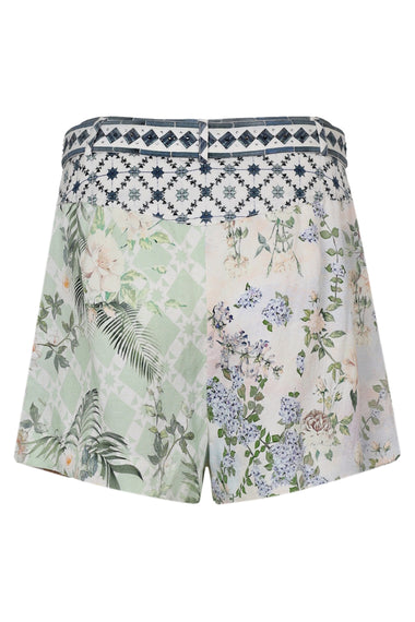 Tuck Front Short Jardim Party
