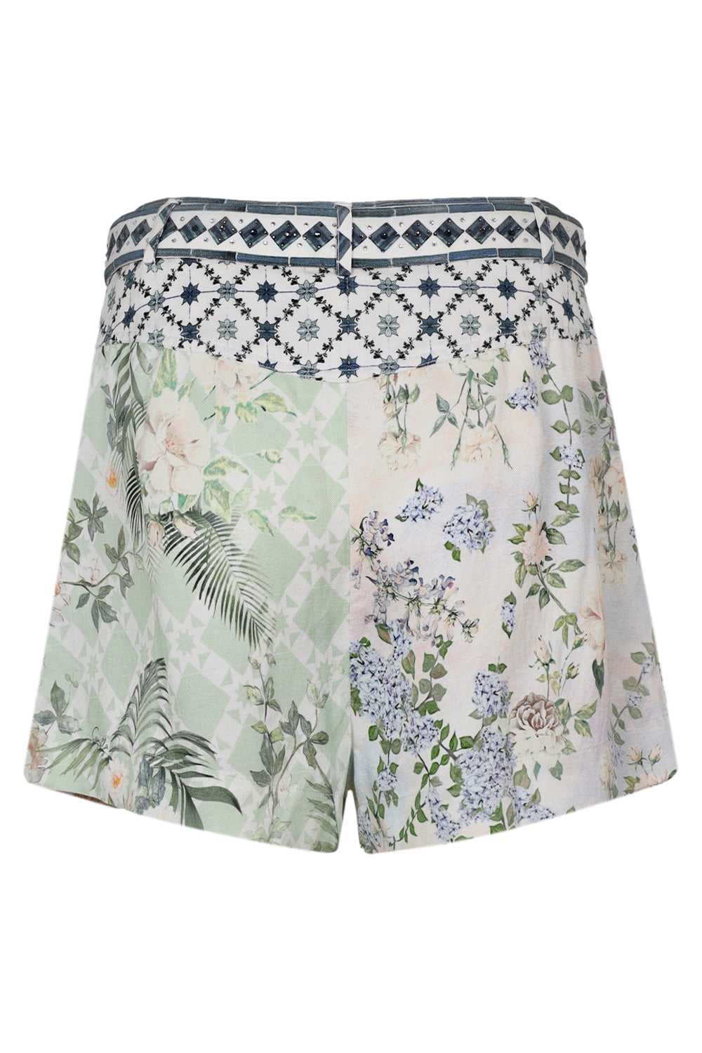 Load image into Gallery viewer, Tuck Front Short Jardim Party
