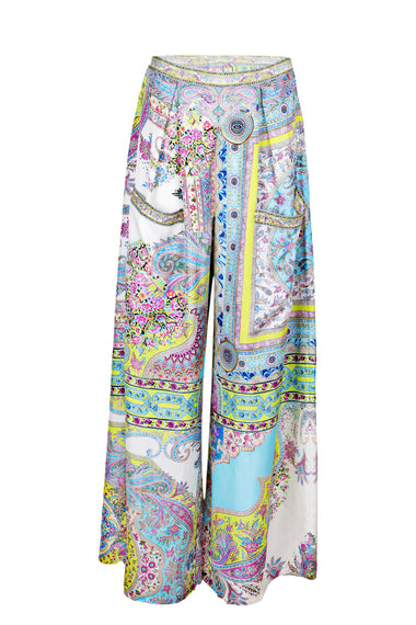 Wide Leg Trousers with Front Pocket Magic Carpet Ride