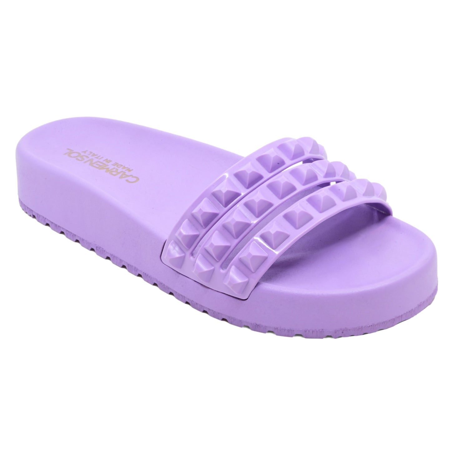 Load image into Gallery viewer, Franco 3 Slides Violet - Shoes
