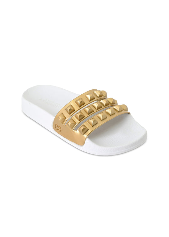 Mini Carmen Kids Gold Slide - Shoes