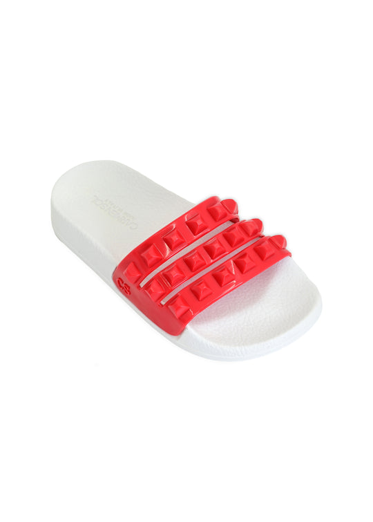 Mini Carmen Kids Red Slide - Shoes
