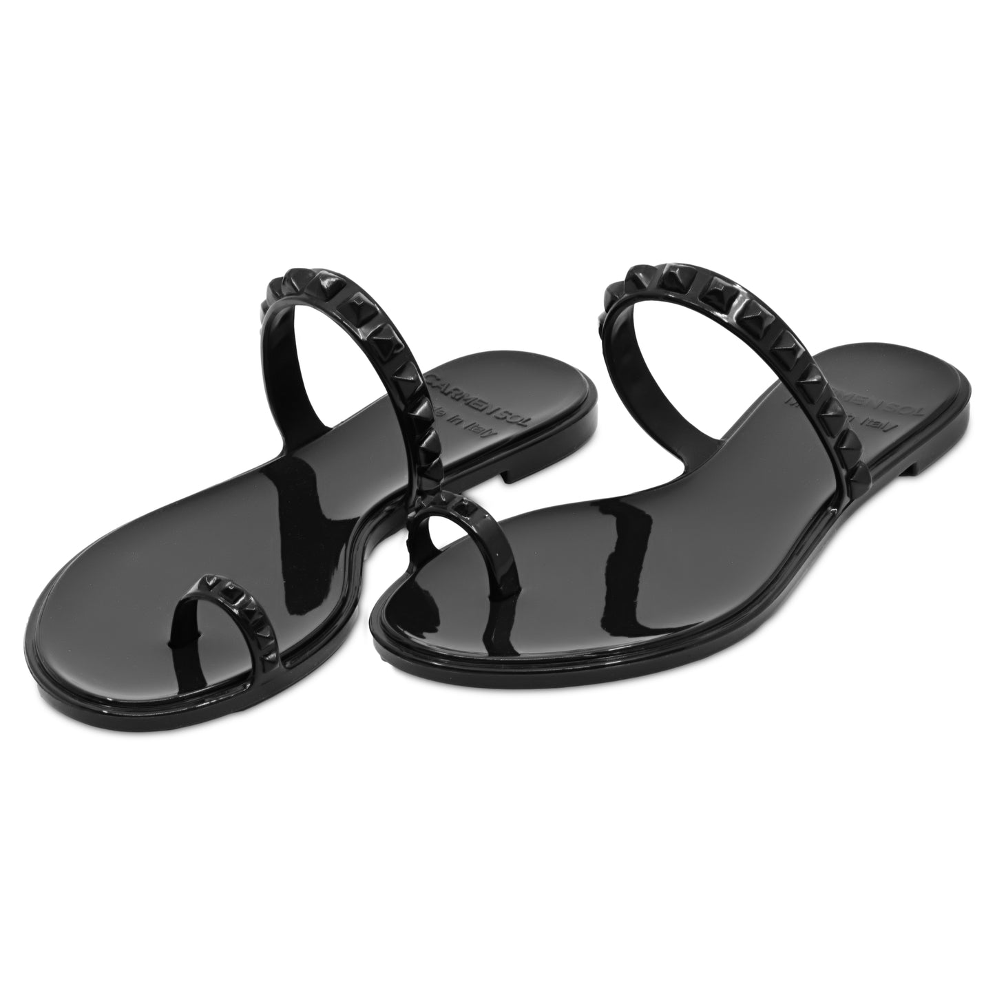 Maria Flat Sandal Black - Shoes
