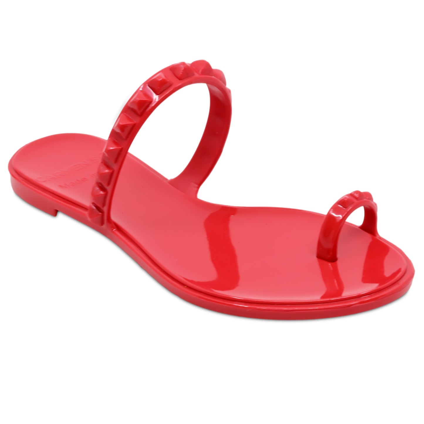 Load image into Gallery viewer, Maria Flat Sandal Red - Shoes
