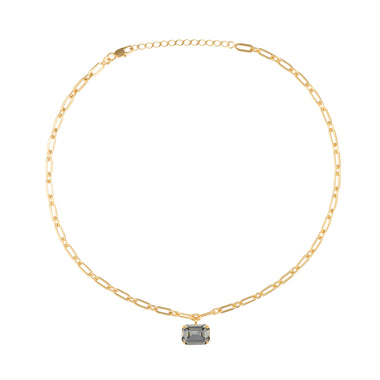 Mini Lydia Necklace Black Diamond