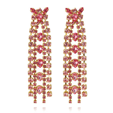 Petite Penelope Earrings Rose - OS - Earrings