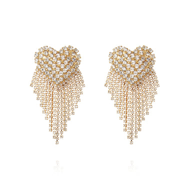 Cordelia Earrings Crystal - Earrings