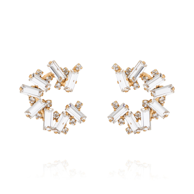 Gina Earrings Crystal