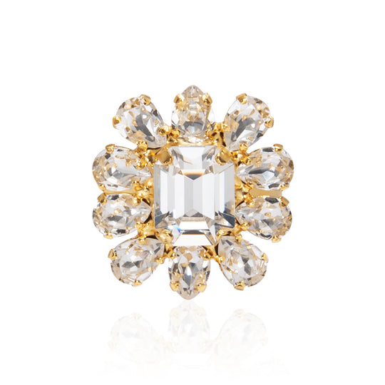 Load image into Gallery viewer, Peony Ring Crystal - Ring

