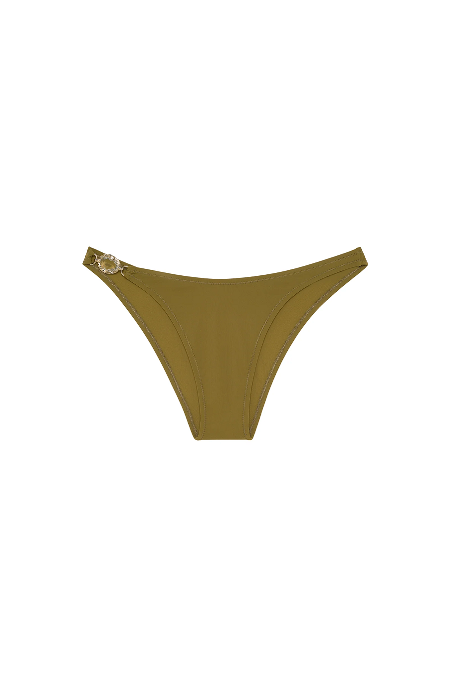 Load image into Gallery viewer, Cassie Bronze Tanga Bikini Bottom - Bikini Bottom
