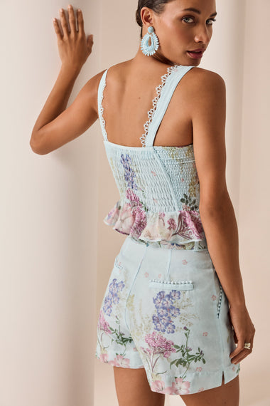 Blue Botanic Top Floret