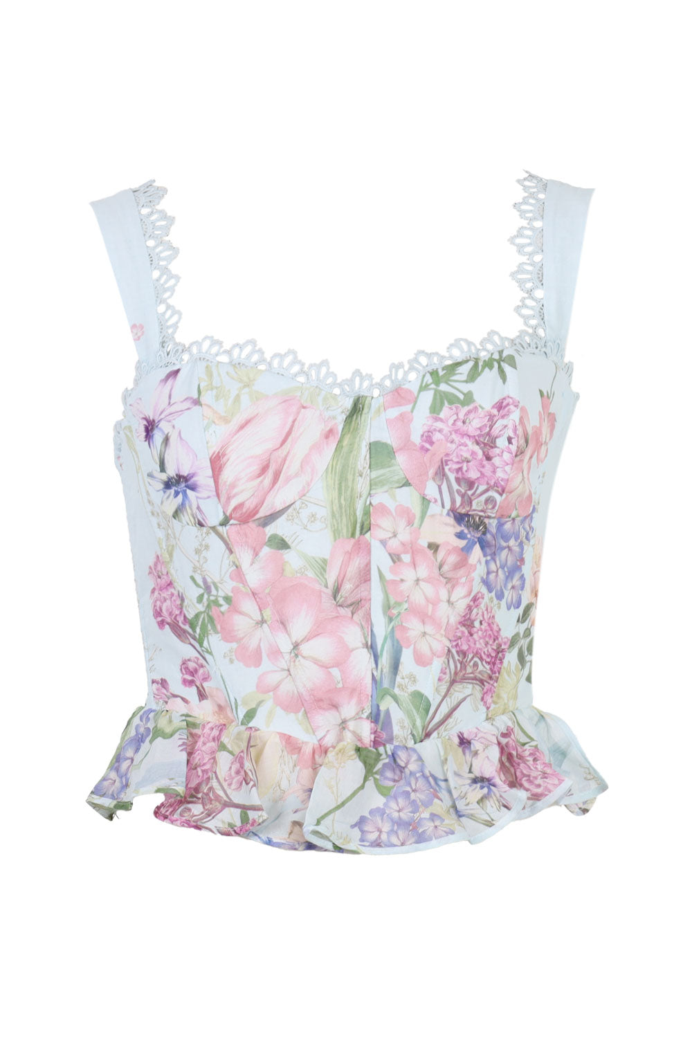 Load image into Gallery viewer, Blue Botanic Top Floret
