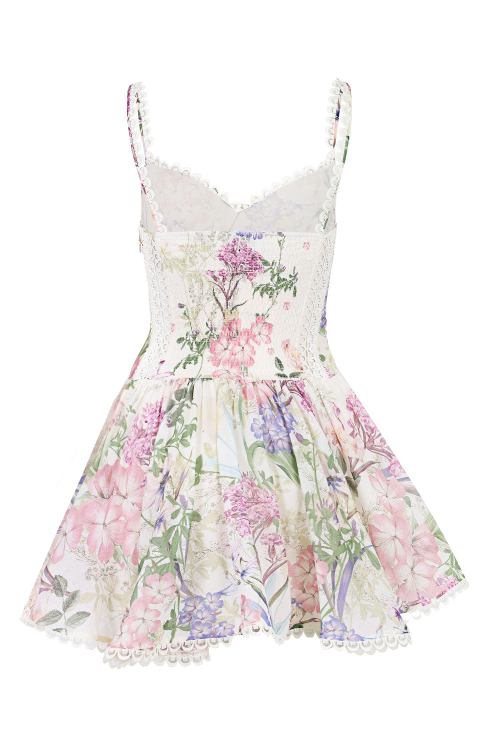 Load image into Gallery viewer, Cream Botanic Short Dress Gardenia
