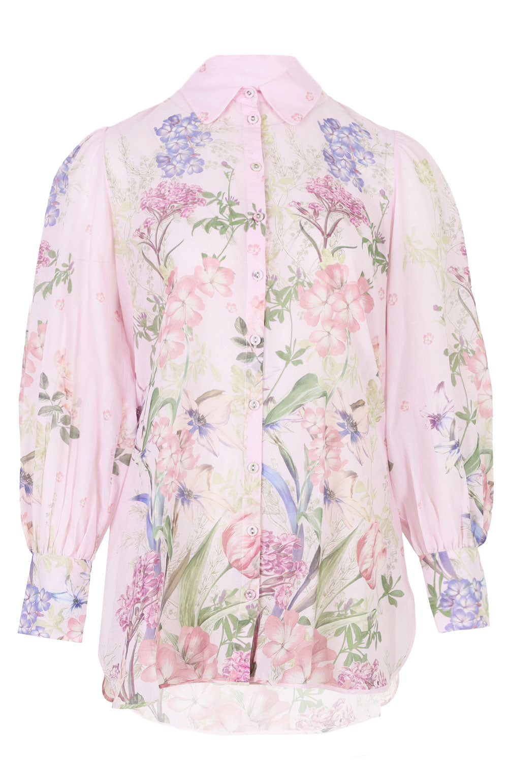 Load image into Gallery viewer, Pink Botanic Blouse Aster
