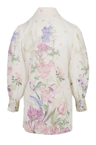 Cream Botanic Blouse Aster