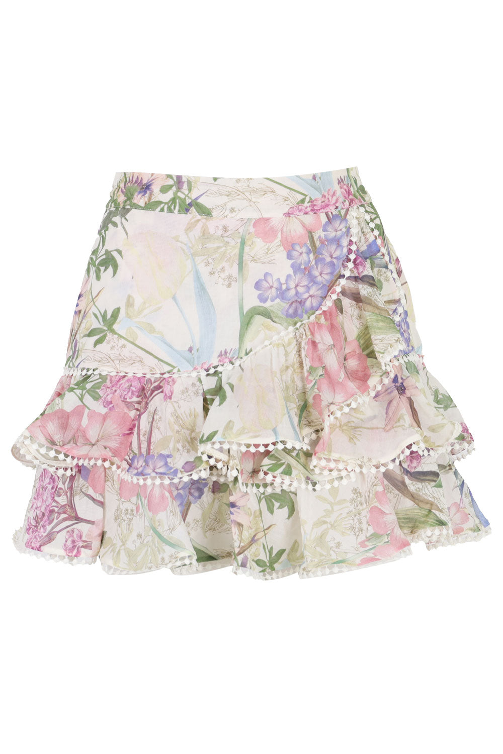 Load image into Gallery viewer, Cream Botanic Short Skirt Fera
