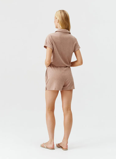 Cheryl Terry Playsuit Almond - Playsuit