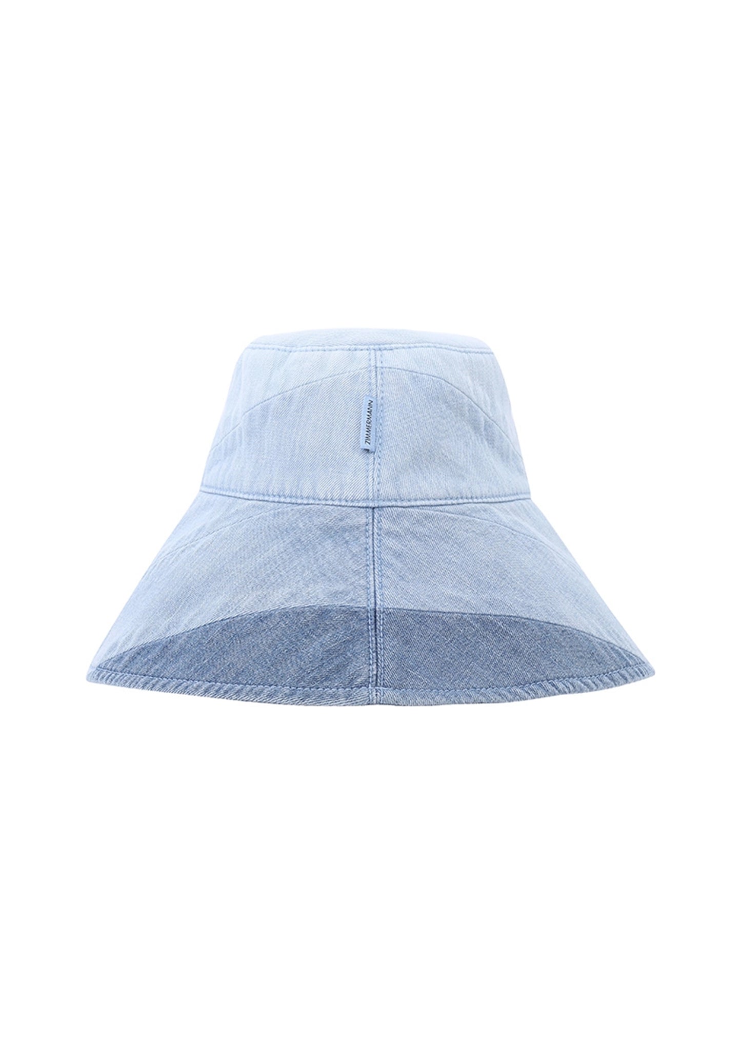 Load image into Gallery viewer, Chevron Denim Long Brim Hat - Hat
