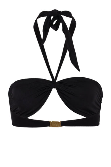 Coast Moonstone Bandeau Top Black