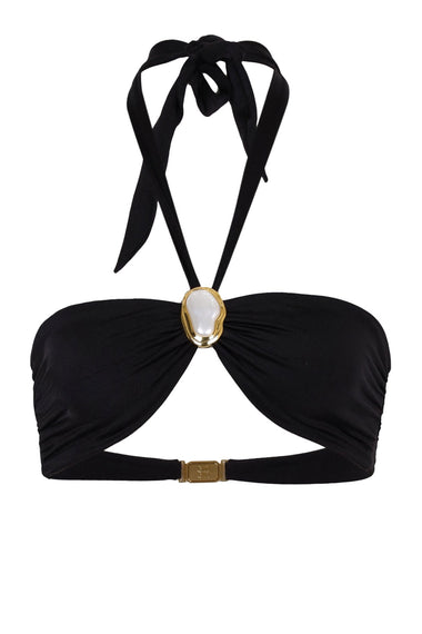 Coast Moonstone Bandeau Top Black