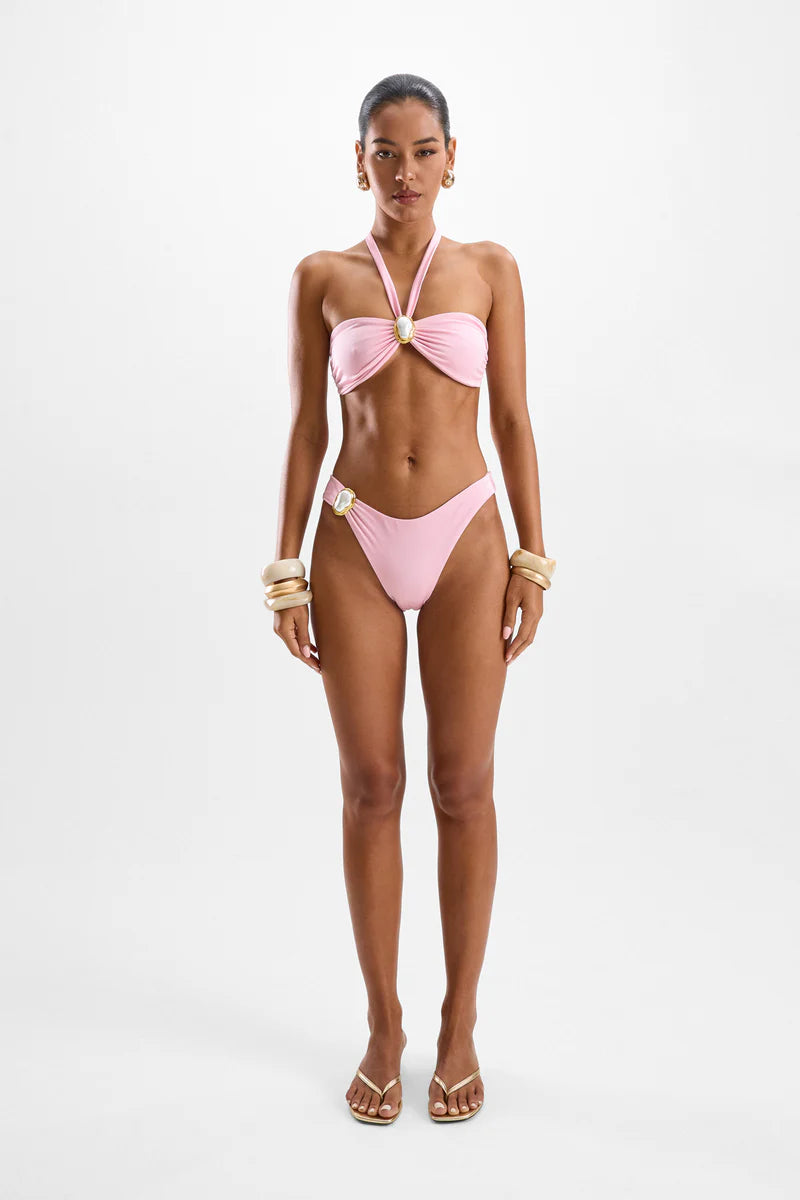 Load image into Gallery viewer, Coast Moonstone Bandeau Top Ballet Pink
