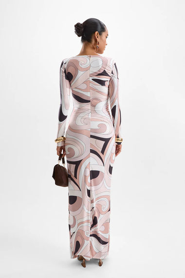Empress Maxi Dress Mars Beige