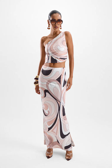 Cleo Cropped Top Mars Beige