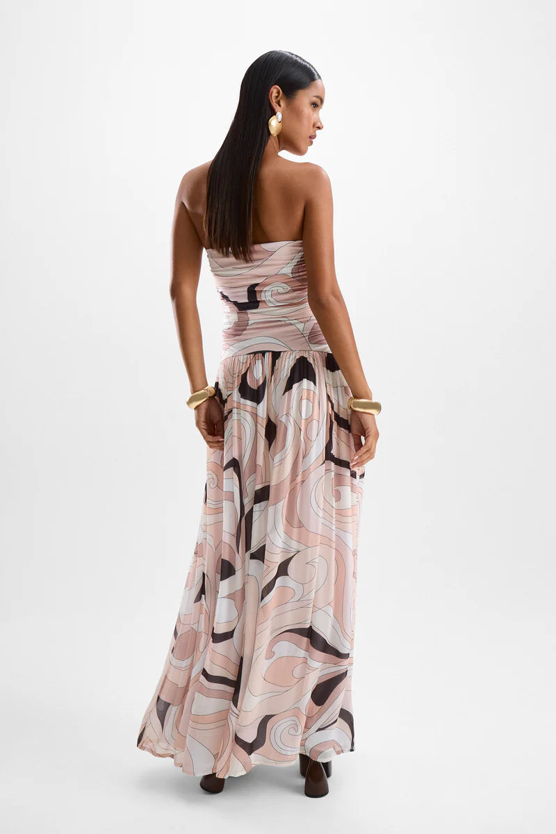 Load image into Gallery viewer, Mode Maxi Dress Mars Beige

