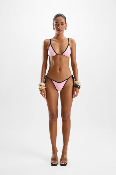 Thrills Bikini Top Ballet Pink