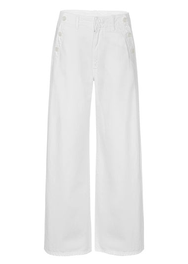 Boardwalk Trouser in Soft White