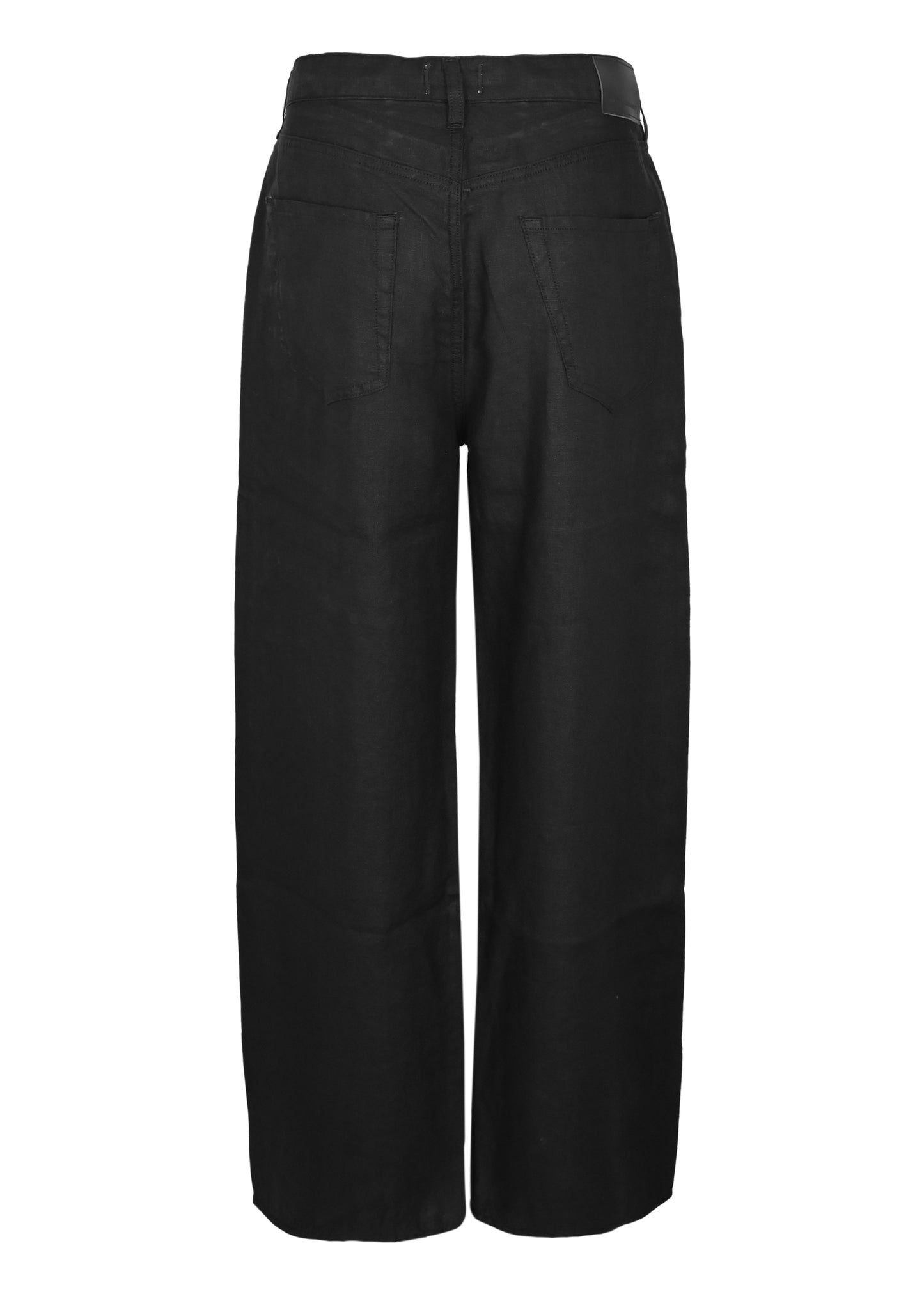 Load image into Gallery viewer, Brynn Drawstring Trouser in Linen Black
