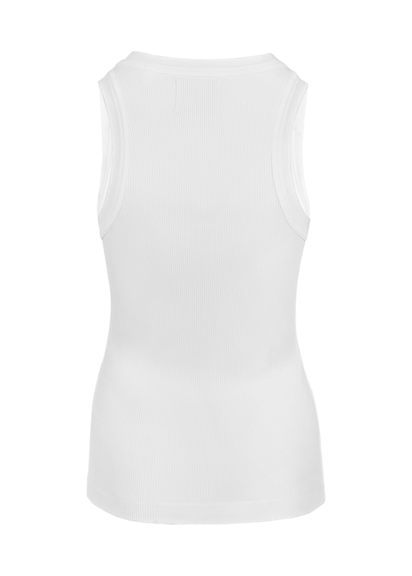 Load image into Gallery viewer, Isabel Rib Tank White
