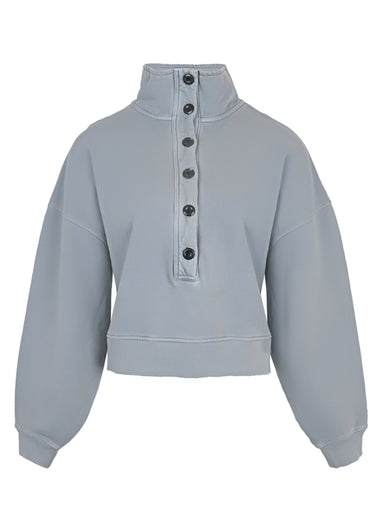 Mirelle Funnel Neck In Hematite