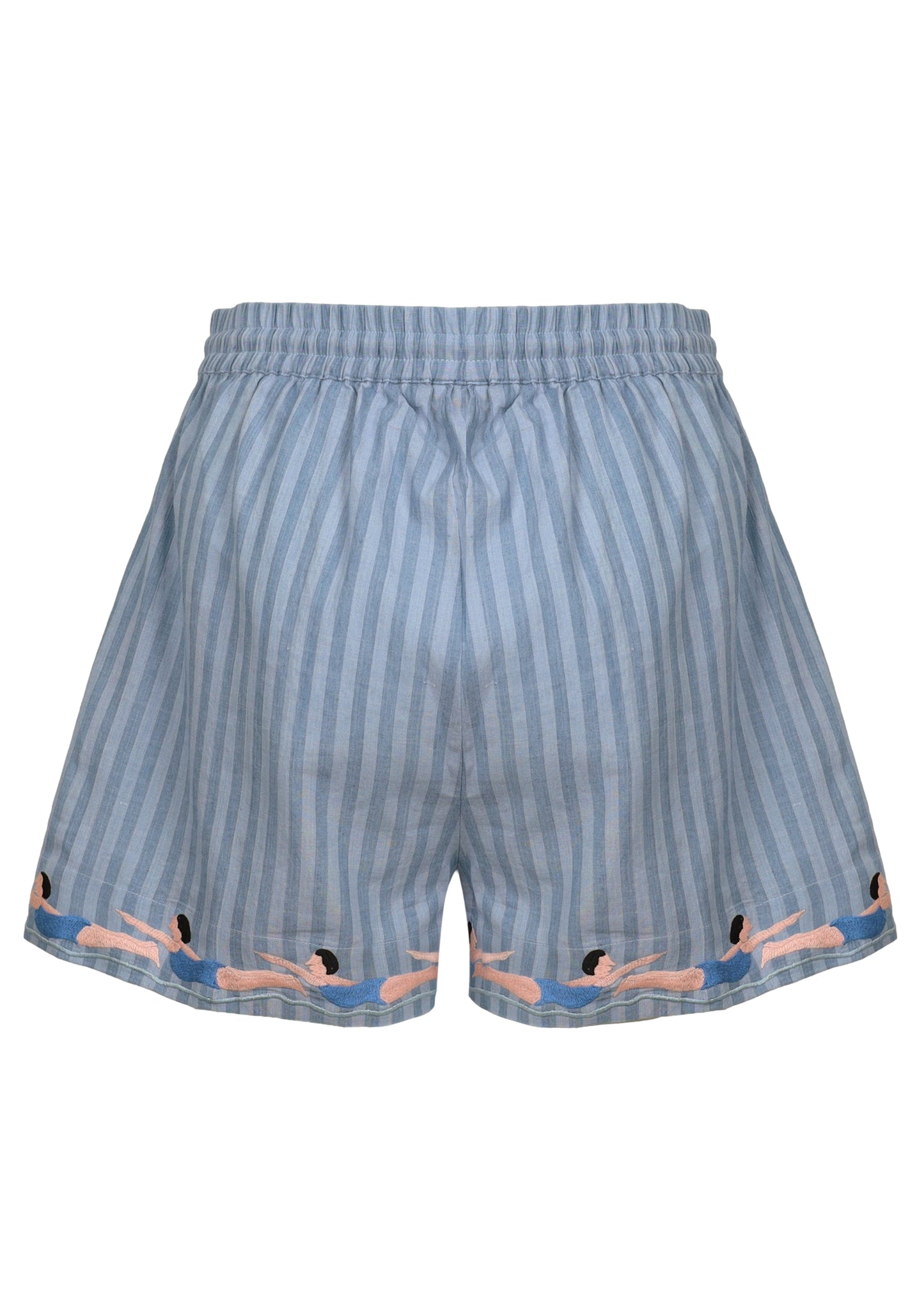 Load image into Gallery viewer, Blue Stripe Diver Short
