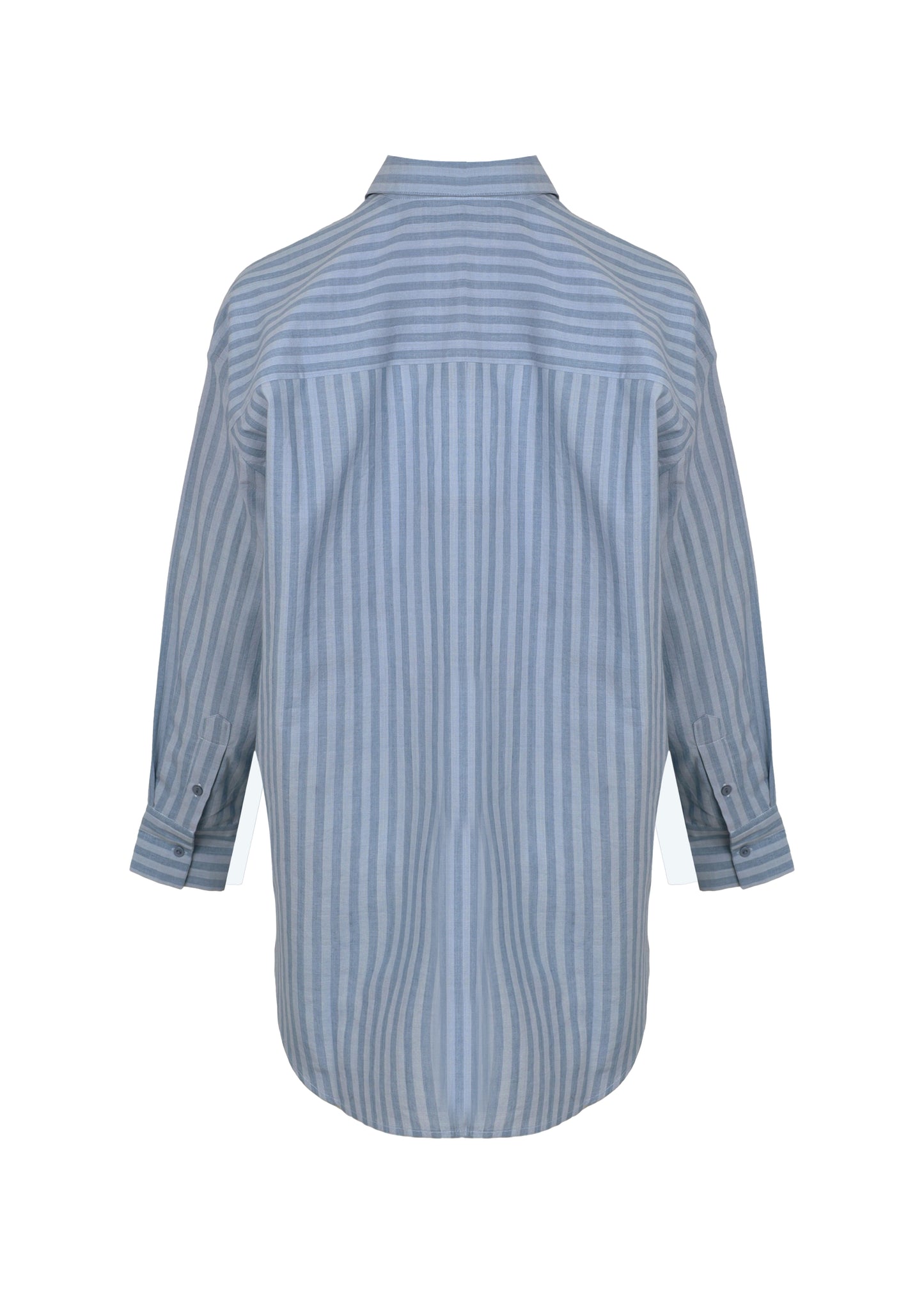 Load image into Gallery viewer, Blue Stripe Long Sleeve Top
