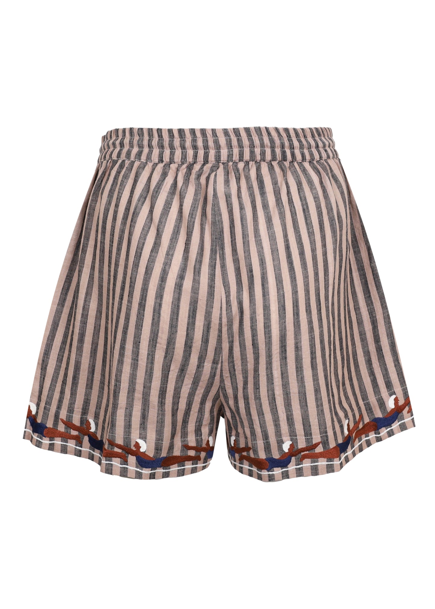 Load image into Gallery viewer, Brown Stripe Diver Short

