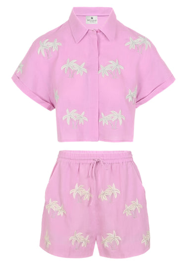 Lavender Palm Tree Set