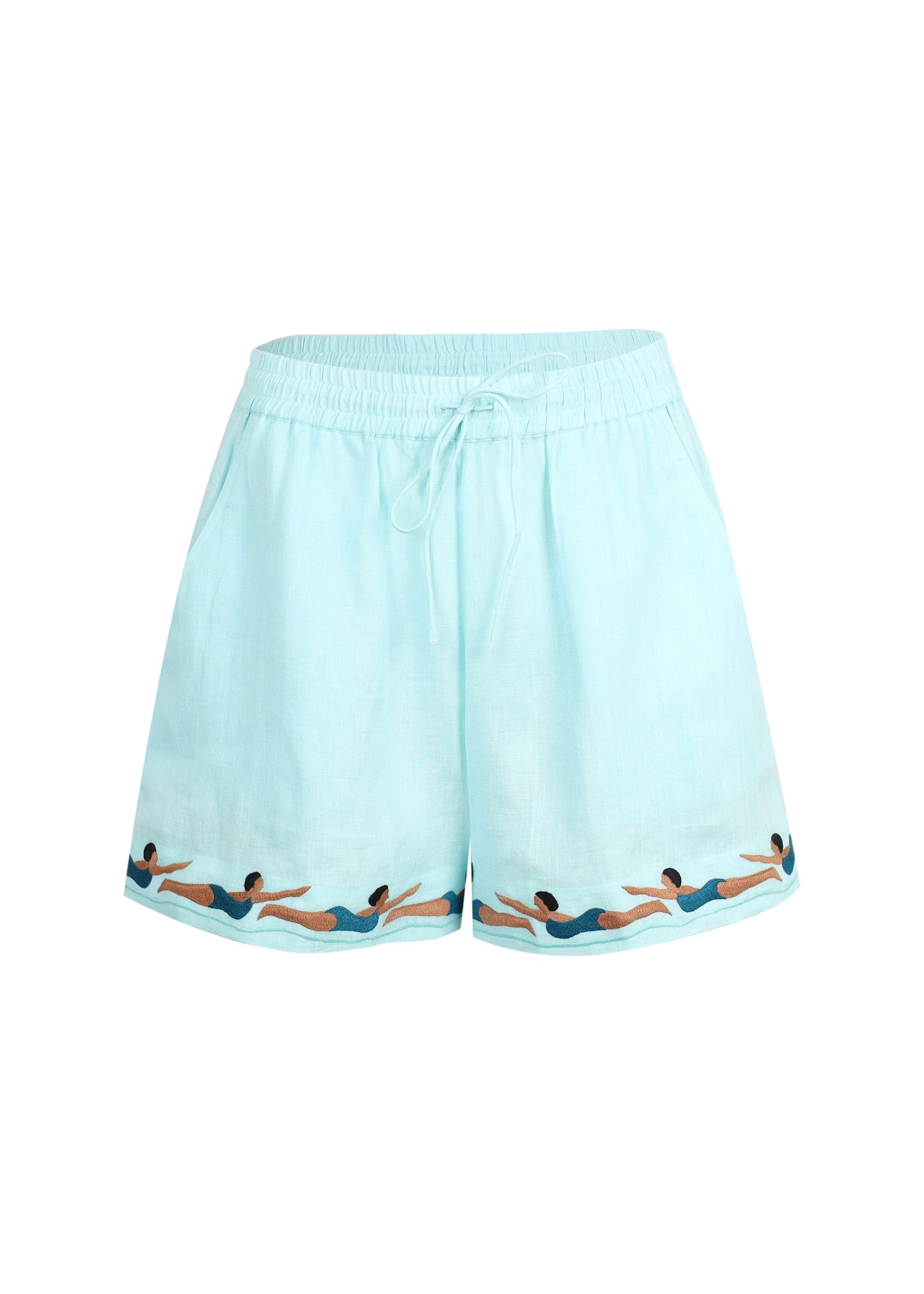 Load image into Gallery viewer, Turquoise Diver Set Linen
