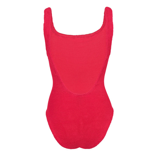 Classic Square Neck Swim Red