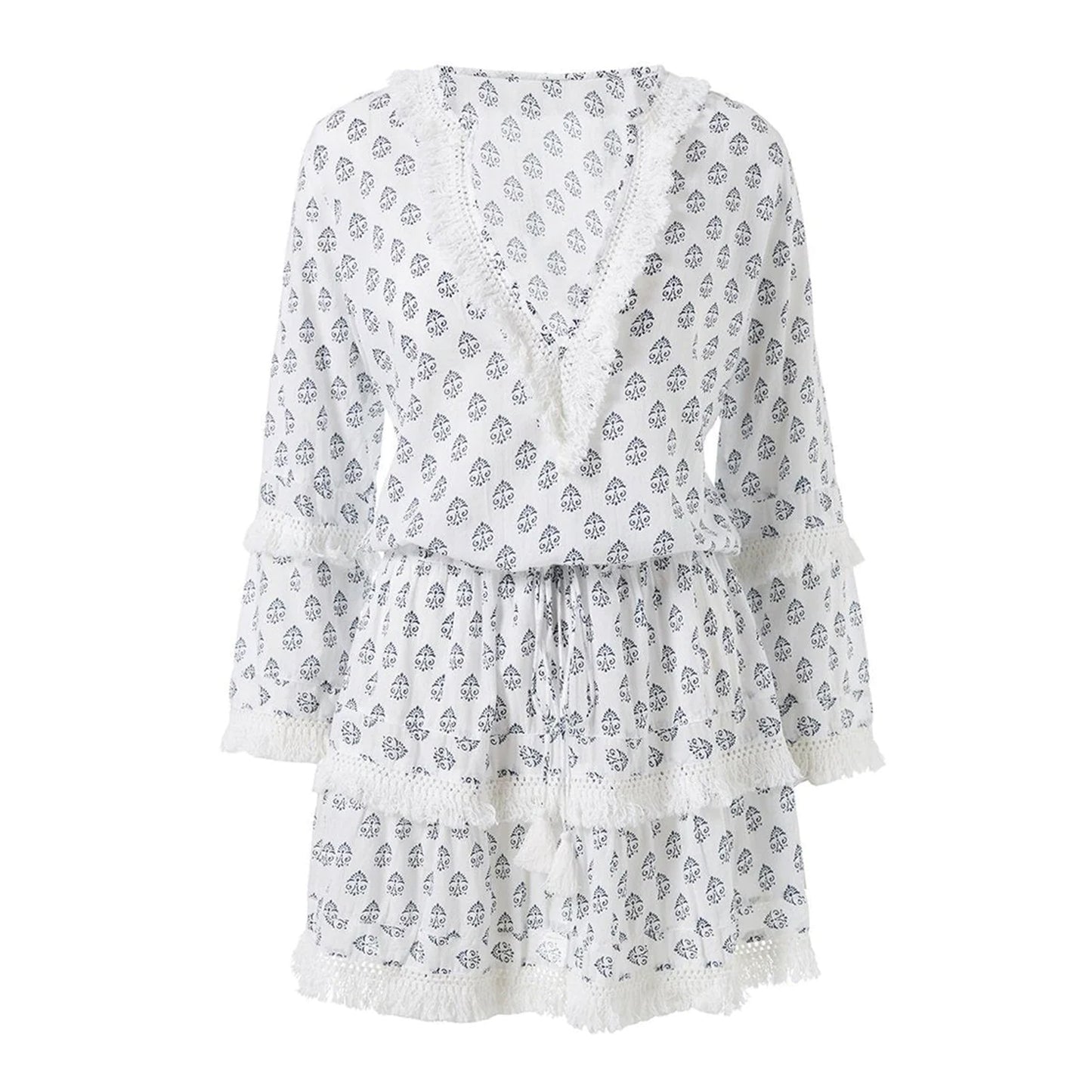 Load image into Gallery viewer, Claudia Aztec Dress - Dress
