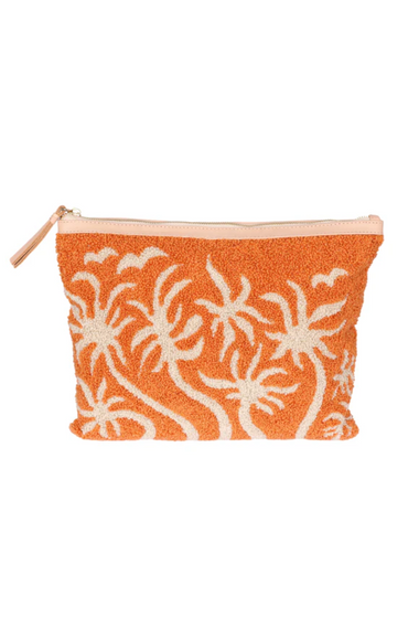 Breezy Palms Clutch Bag