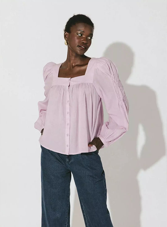 Load image into Gallery viewer, Darla Blouse Orchid - Top
