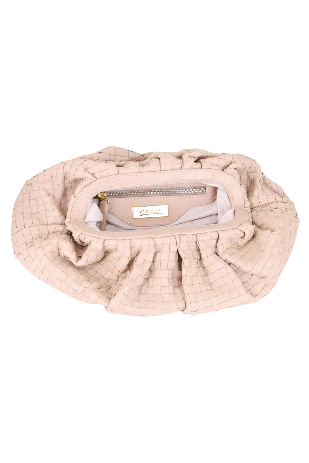 Load image into Gallery viewer, Gigi Woven Clutch Bone
