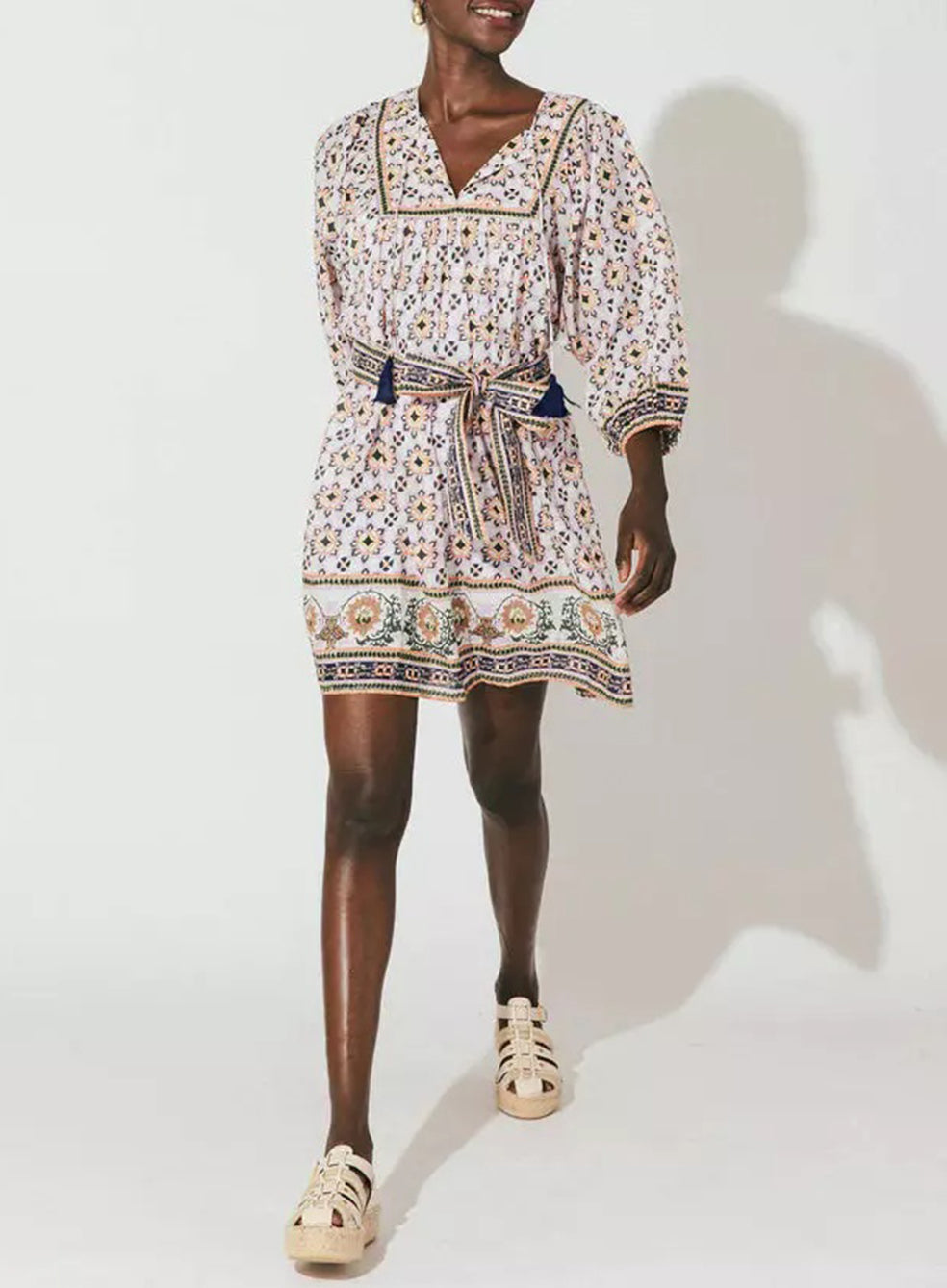 Load image into Gallery viewer, Giovanna Mini Dress Marrakesh - Dress
