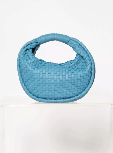 Jem Leather Hobo Handbag Periwinkle - ONE SIZE - Bag