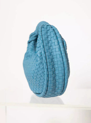 Jem Leather Hobo Handbag Periwinkle - ONE SIZE - Bag