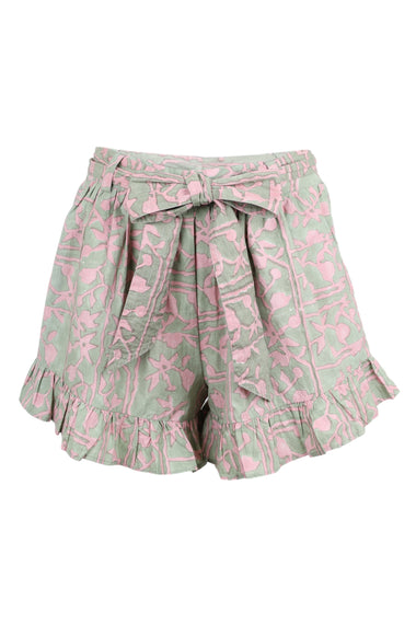 Karter Shorts Border Print