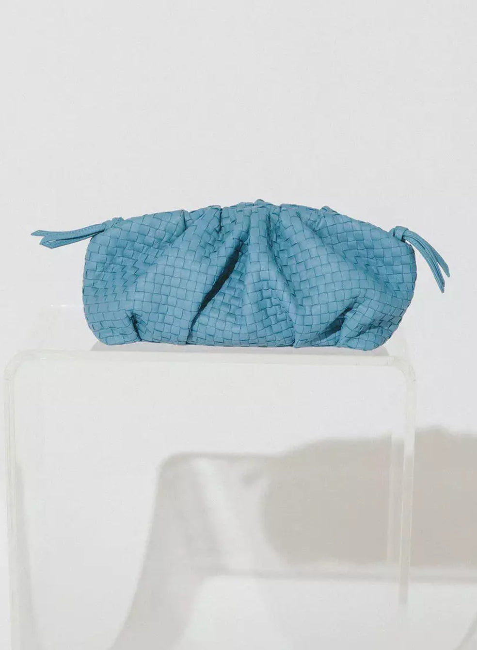 Load image into Gallery viewer, Lake Leather Shoulder Bag Periwinkle - ONE SIZE - Bag
