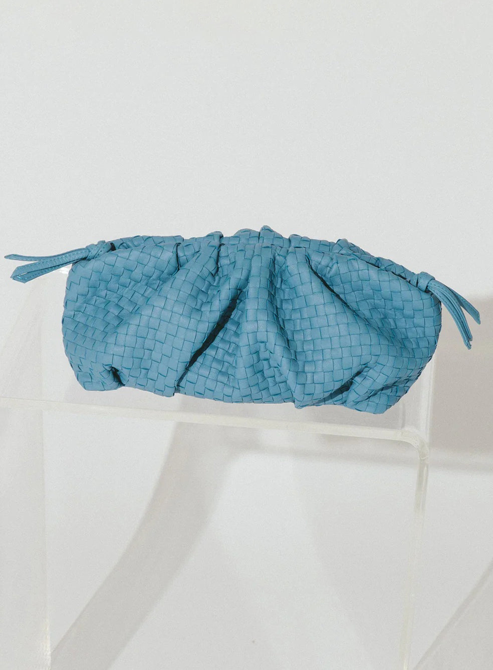 Load image into Gallery viewer, Lake Leather Shoulder Bag Periwinkle - ONE SIZE - Bag
