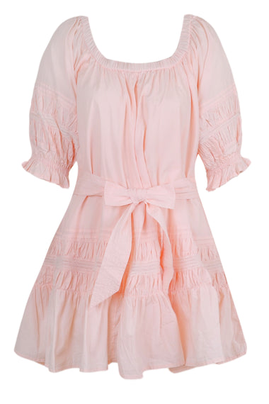 Lily Mini Dress Blush